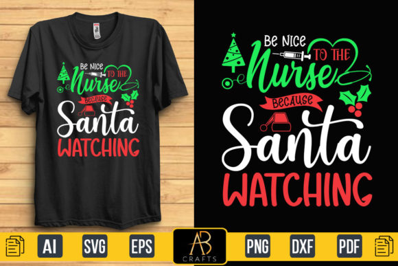 Be Nice to the Nurse Santa T-Shirt Review