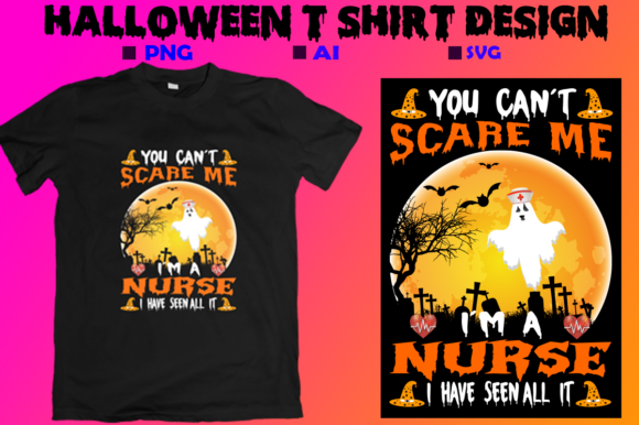 Can't Scare Me: A Nurse's Bold Embroidery Design