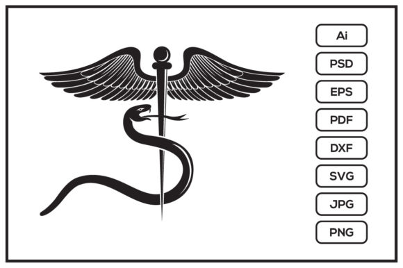 Medical Caduceus Symbol Design: A Versatile Emblem