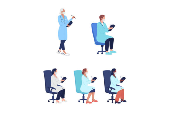 Medical Professionals Characters: A Designer's Review