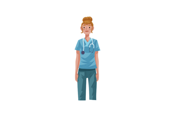 Nurse Caregiver: A Heartfelt Embroidery Design