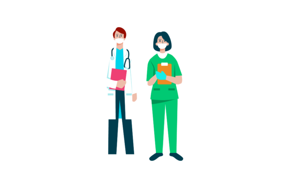 Nurse Staff: A Heartfelt Embroidery Design