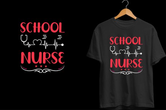 Nurse Typography T-Shirt Graphic Review