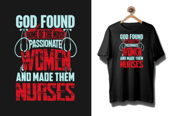 Nurse Vector Typography T-Shirt Template