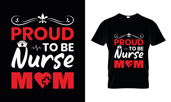 Proud to Be Nurse Mom: A Heartfelt Embroidery Design