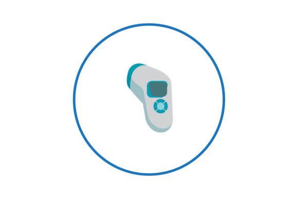 Review: Medical Icon Thermometer Design Creative