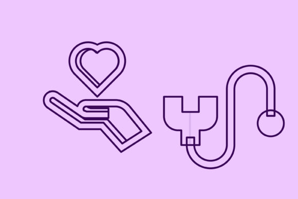 Reviewing Bunding Medical Vector Icon Outline