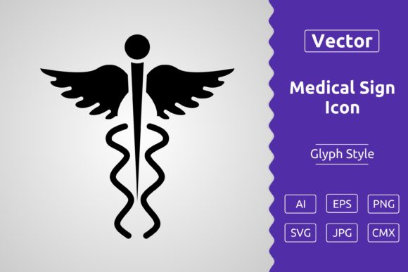 Vector Medical Sign Glyph Icon: A Designer's Review